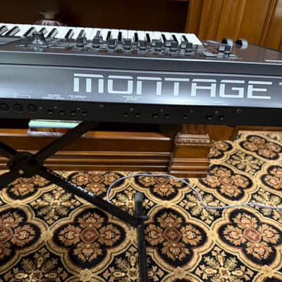 Yamaha Montage 7 Flagship Synthesizer 2019 - Present - Black image 9