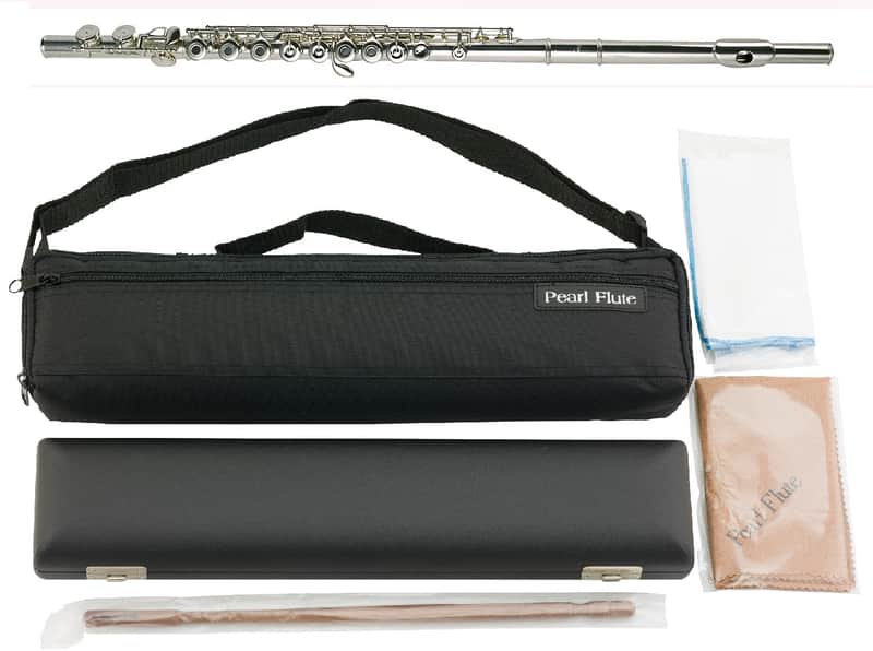 Pearl *Pre-Order* Flute Quantz Inline G, C Footjoint, Open Hole +Cleaning Kit/Rod/Case | 505R1R | Special Order | WorldShip | Authorized Dealer image 1