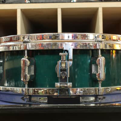 1990s Legend 4.5x13 Snare Drum in Green Lacquer image 4