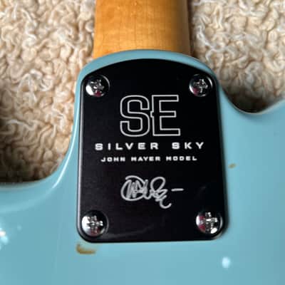 PRS SE Silver Sky 2022 - 2025 - Stone Blue image 14