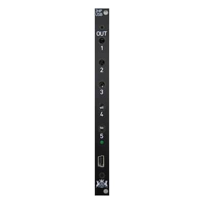 Michigan Synth Works 2HP2MIDI Eurorack USB-TRS MIDI Module (Black) image 2