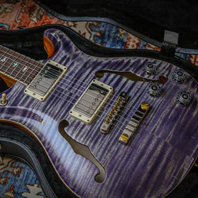 PRS USA Paul Reed Smith McCarty 594 Hollowbody II "Faded Purple + Rosewood" (2025) image 2