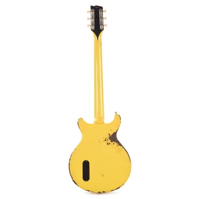 Rock 'N Roll Relics Thunders I Aged Graffiti Yellow w/Dogear Black P90 (Serial #251961) image 5