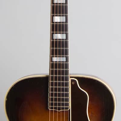D'Angelico  Special Arch Top Acoustic Guitar (1947), ser. #1757, original brown hard shell case. image 8