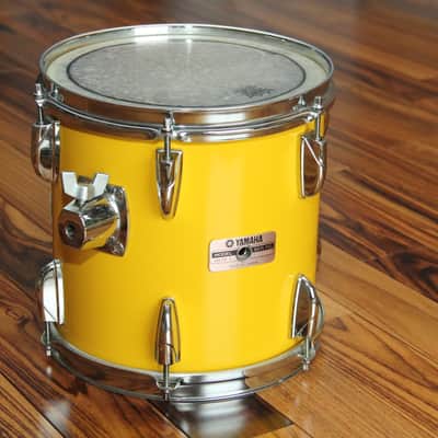 Yamaha TT810 Tour Custom Power 10x10" Rack Tom 1986 - 1990 - Mellow Yellow image 2