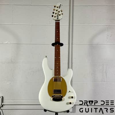 Ernie Ball Music Man Cory Wong StingRay II Deluxe Electric Guitar w/ Case-Polaris White image 2