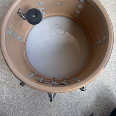 Slingerland Vintage 12” x 8” Chrome Tom Drum - Brass Hoops 60s - Chrome image 17