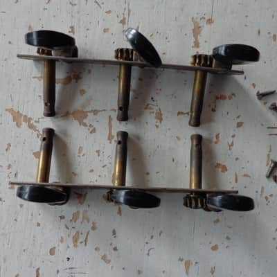 1930's Bakelite Guitar Tuners - Waverly - Kay Harmony Gibson - 7/32" Shaft image 3