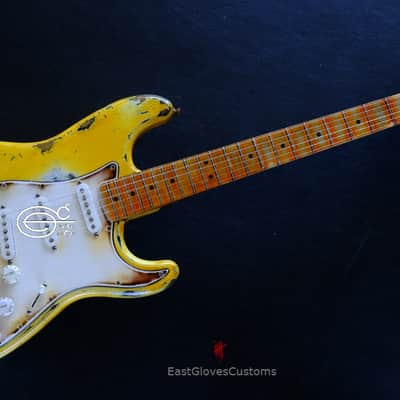 Fender Stratocaster 50th Anniversary Yellow Heavy Aged Relic (RARE) image 19