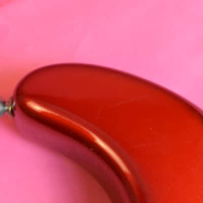 Vintage 1964 / 1965 Fender Stratocaster Project Body - Very Old Candy Apple Red Refinish - Pre-CBS SRV Strat Real Deal 1964 image 23
