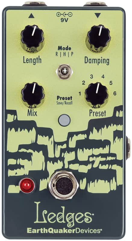 EarthQuaker Devices Ledges Tri-Dimensional Reverberation Machine B-Stock image 1