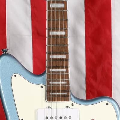 Squier Paranormal Offset Telecaster SJ - Ice Blue Metallic image 4