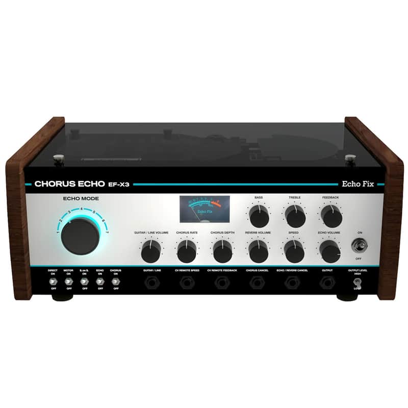 Echo Fix EF-X3 Tabletop Tape Echo & Spring Reverb (Silver) image 1