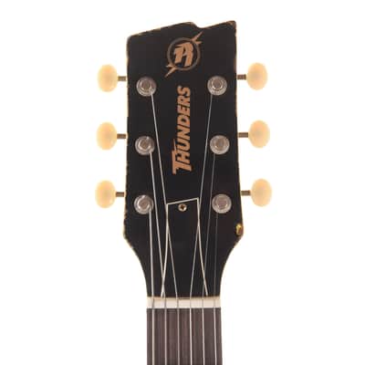 Rock 'N Roll Relics Thunders I Aged Graffiti Yellow w/Dogear Black P90 (Serial #251961) image 6