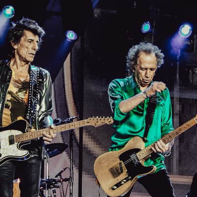 ESP Telecaster Ex Ron Wood THE ROLLING STONES Black 1993 image 10