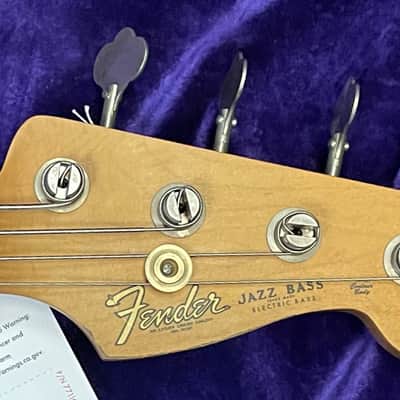 Fender Roadworn Flea Sign. Jazz, Shell Pink / Rosewood image 3