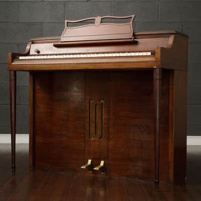 Wurlitzer 700 Electronic Piano in Mahogany image 1