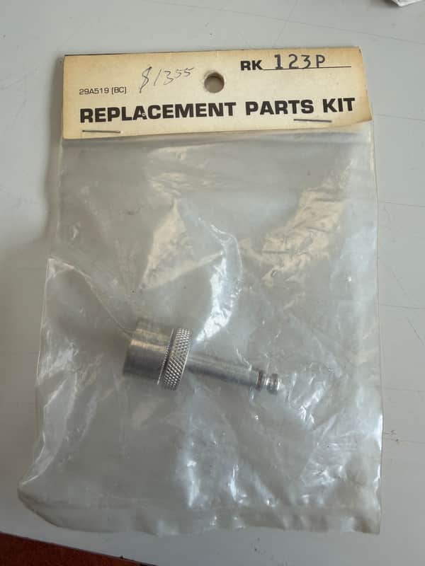 Shure RK-123P replacement for 401B/401c microphone image 1