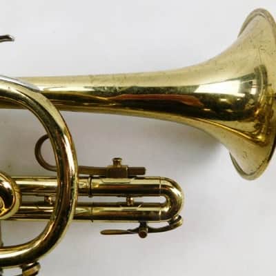 Olds Ambassador Cornet with mouthpiece and case, USA, good condition image 6