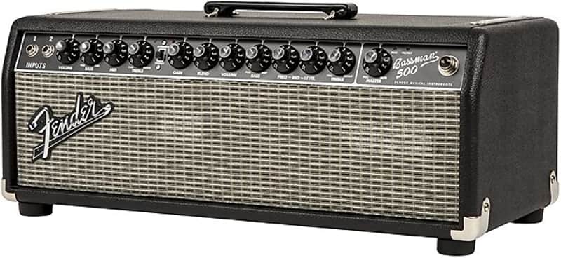 Fender Bassman 500 Tube 500-Watt Bass Amp Head image 4