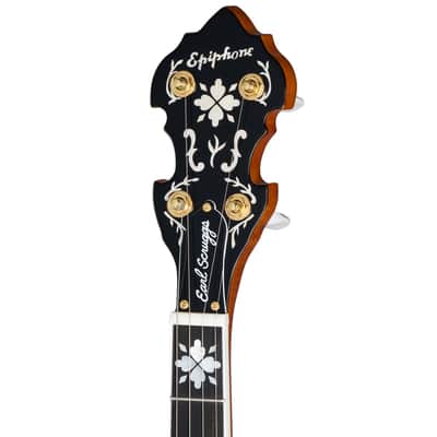 Epiphone Mastertone Earl Scruggs Golden Deluxe Banjo w/ Hardshell Case - Vintage Sunburst image 8