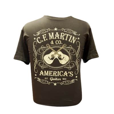 Martin 18C0000M Dual Guitars T-Shirt - Medium (M)