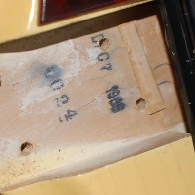 Video Demo 1966 Original Mosrite Ventures II White Pro Setup Original Hard Shell Case Strap image 13