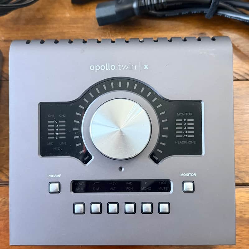 Universal Audio Apollo Twin X QUAD Thunderbolt 3 Audio Interface 2020 - Present - Gray image 1