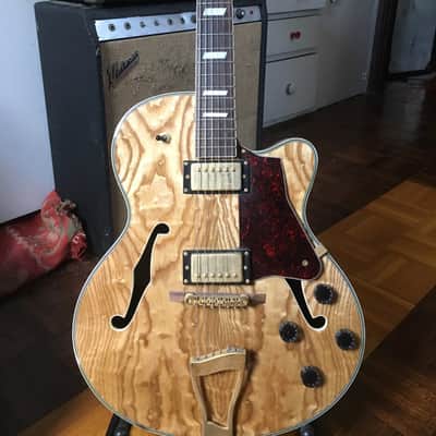 Johnson JH-480N Archtop Hollow Body Jazz Guitar image 1