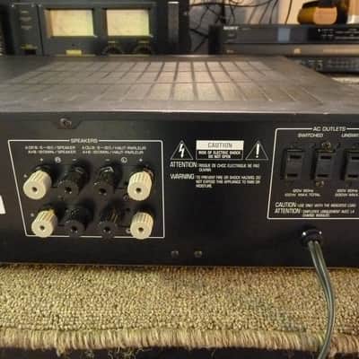 Yamaha A-700 - Reconditioned Integrated Amplifier - 100 x 2 RMS Power - Class A Operation @ 5 Watts image 9
