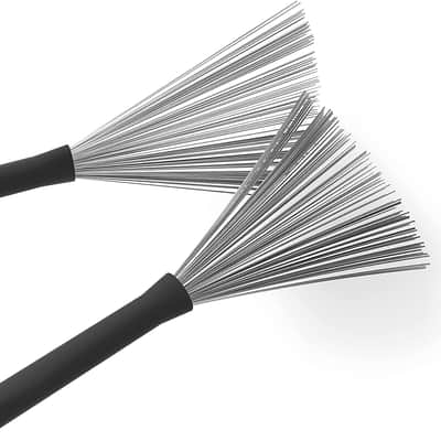 Promark TB3 Telescopic Jazz Wire Drum Stick Brushes image 4