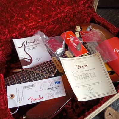 Fender Suona Stratocaster Thinline 2023 - Present Violin Burst image 11