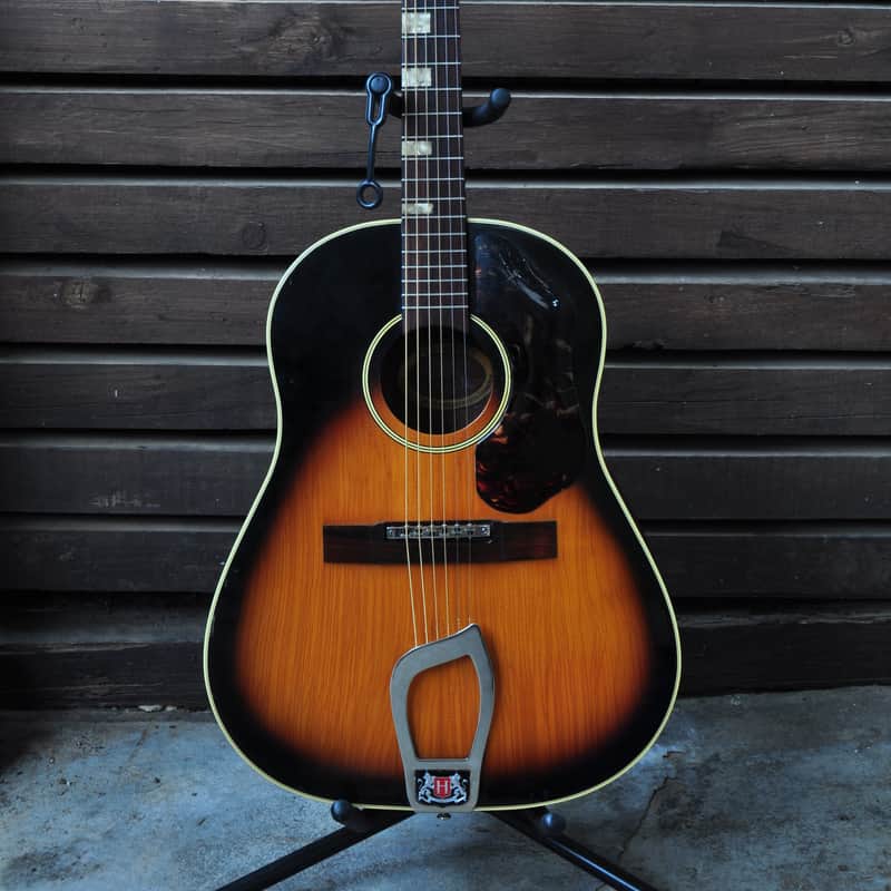 1968 Hagstrom H-45 Golden Mahogany Sunburst