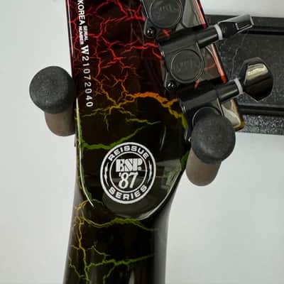 ESP LTD Eclipse '87 - Rainbow Crackle image 6