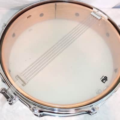 MARTIAL PERCUSSION CUSTOM MULBERRY PANCAKE SNARE DRUM 2024 - ROSEWOOD SATIN image 9