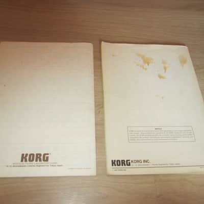 Korg Vintage Synthesizer Manuals - Synthesizer Brochure/Catalog image 2