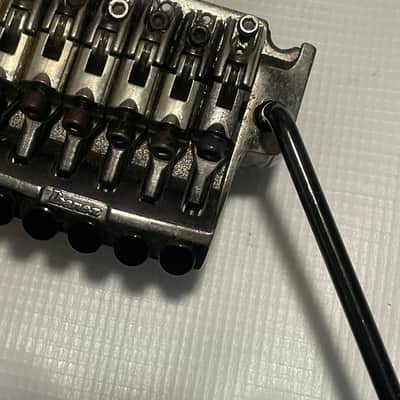 2010's Ibanez RG Series Edge III Cosmo Black Floyd Rose Tremolo Bridge & Arm (Needs Work) image 11