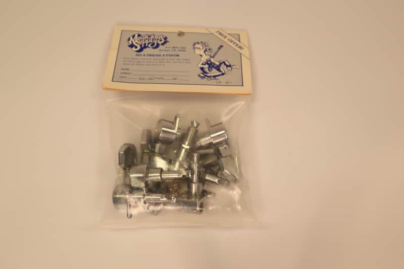 Vintage Guitar Tuners – Musician’s Supply NOS Sealed Pack – 1980s OEM Replacement Set image 1
