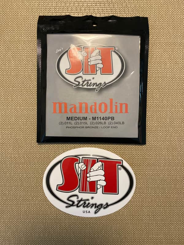 SIT Mandolin medium gauge 2020 Phosphor bronze image 1
