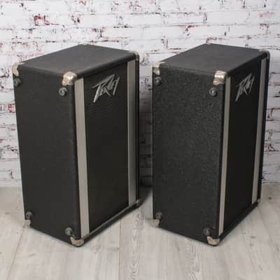 Peavey Vintage 70's 210 Column PA Speakers, Pair x9463 (USED) image 4