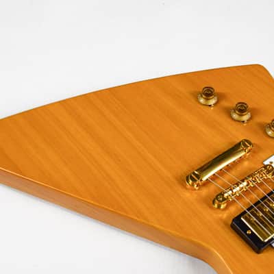 Epiphone '58 Korina Explorer Left-Handed (DEMO, Neck Repair)- Aged Natural image 5