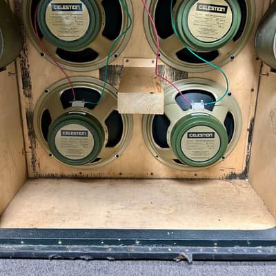 Marshall 412 Straight Cabinet Circa 1970s - Black image 9