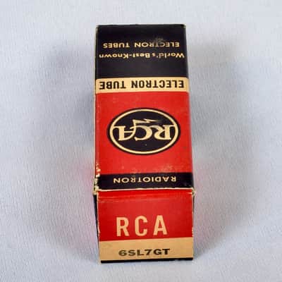 NOS RCA 6SL7GT Tube – Made in USA – Strong Testing – Original Box image 9