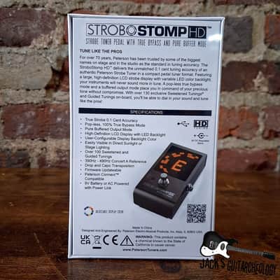 Peterson StroboStomp HD Pedal Tuner *NEW* image 2