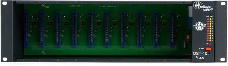 Heritage Audio HAOST10v2 10-slot 500 Series Rack image 1