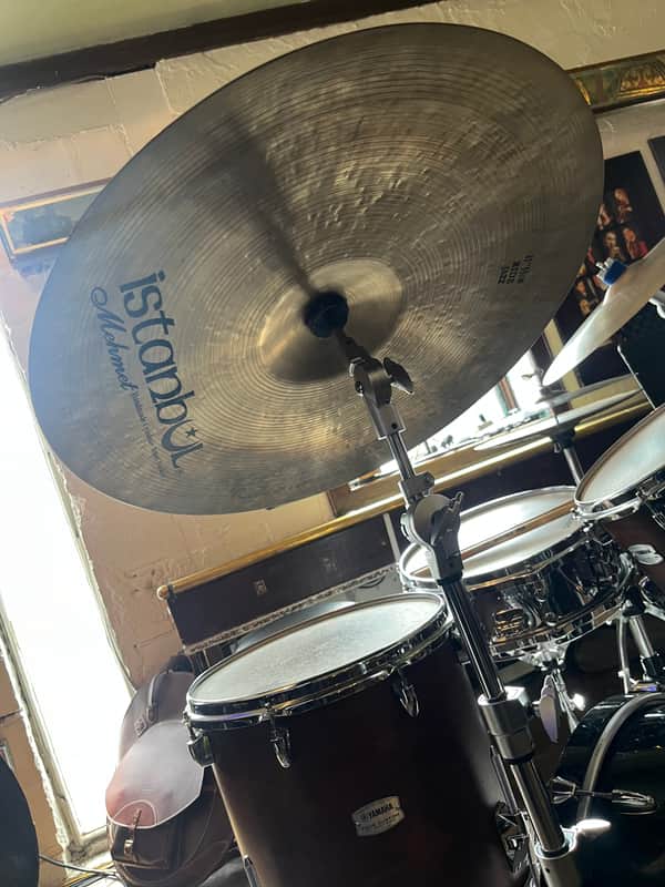 Istanbul Mehmet 21" Vezir Jazz Ride Cymbal with Rivets 2010s - Traditional image 1