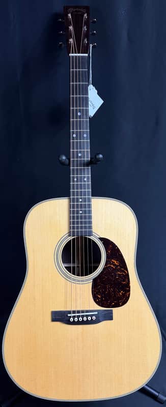 Martin D-28 (2025) Dreadnought Acoustic Guitar Gloss Natural Finish w/ Case image 1
