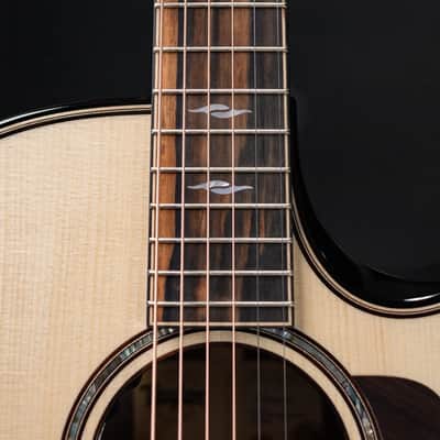 Taylor Builder's Edition 814ce Acoustic/Electric Guitar - Adirondack Spruce with Deluxe Hardshell Case image 8