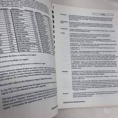 Ensoniq DP/2 Reference Manual  80s image 5