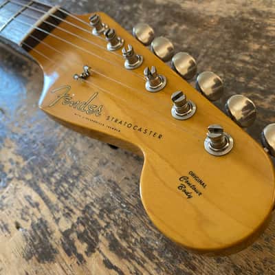 Fender Stratocaster Japan 1962 RI CIJ Era Three Tone Sunburst Relic w/ Hardcase image 15